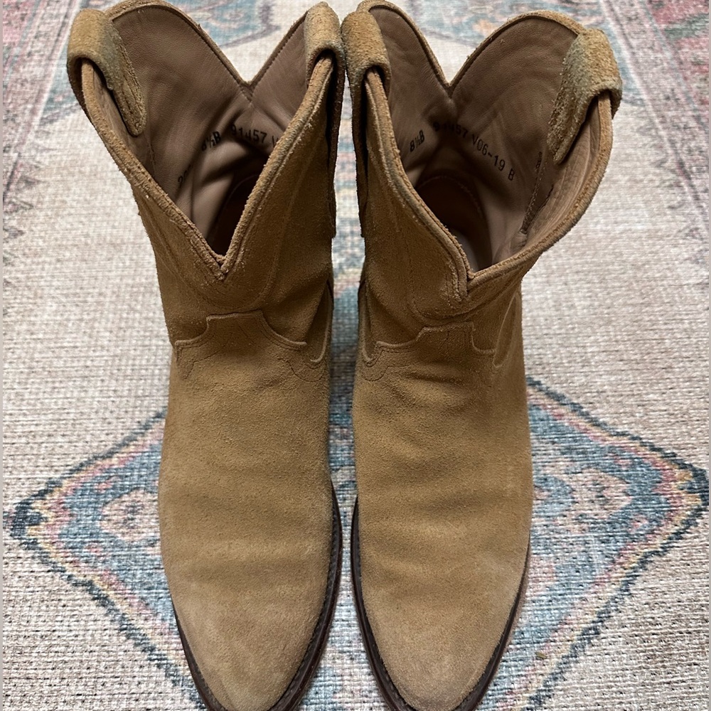 Tecovas Paige Suede Bootie size 8.5